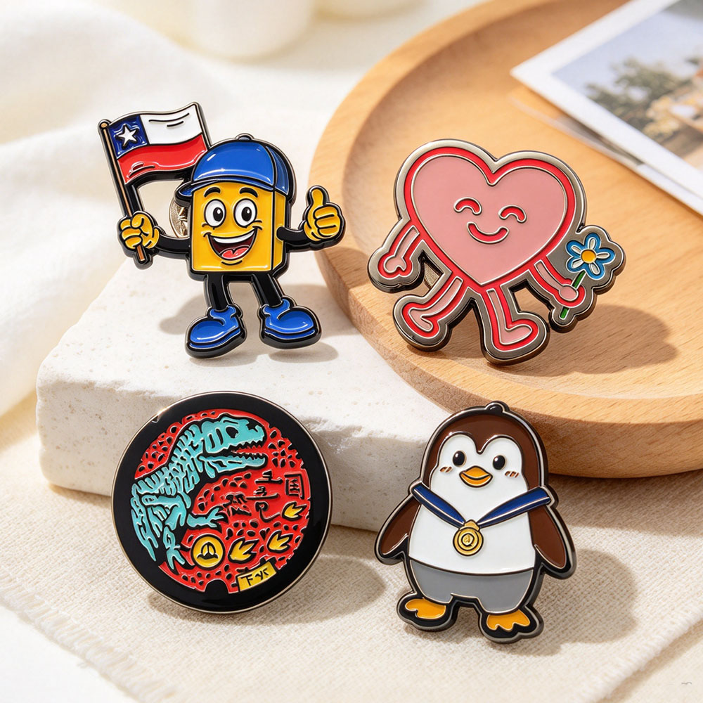 Low Moq Custom Your Own logo Metal Hard Soft Enamel Lapel Pin Badge Professionnel Personnalisé Anime+pins