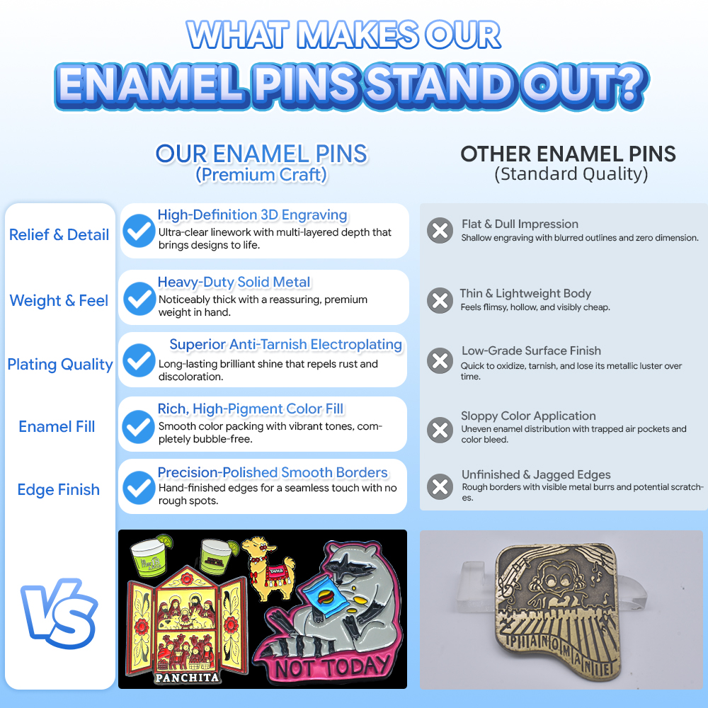OEM ODM Wholesale Cartoon Anime Soft Hard Metal Lapel Pins Custom Badges Enamel Pin detail image 13