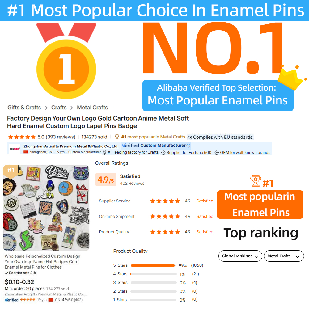 OEM ODM Wholesale Cartoon Anime Soft Hard Metal Lapel Pins Custom Badges Enamel Pin detail image 15