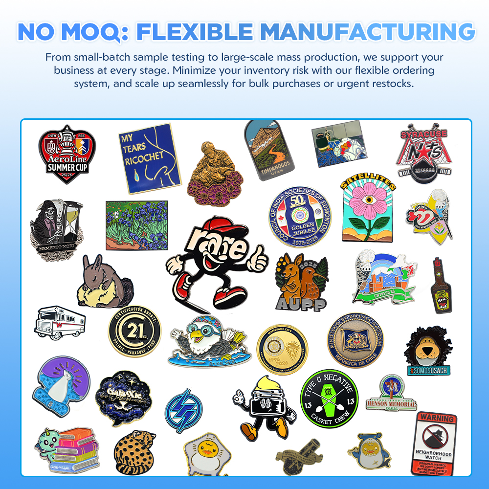 OEM ODM Wholesale Cartoon Anime Soft Hard Metal Lapel Pins Custom Badges Enamel Pin detail image 16