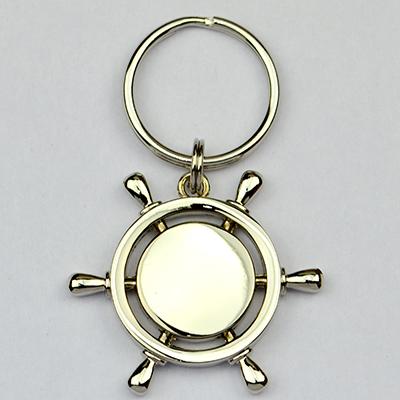 For Home Custom Key Chain Holder Custom Imprinted Oval Shape Key