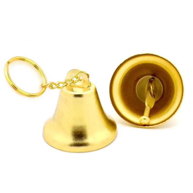 Wholesale Key Chains Maker Custom Metal Bell Key Ring Keychain