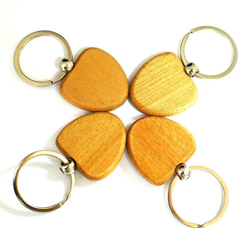 Wholesale Key Holder Wood Keychain Custom Wooden Key Chains