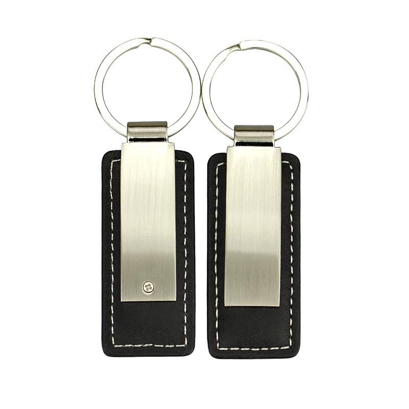 Pu Key Rings Online Custom Cheap Metal And Leather Keychains