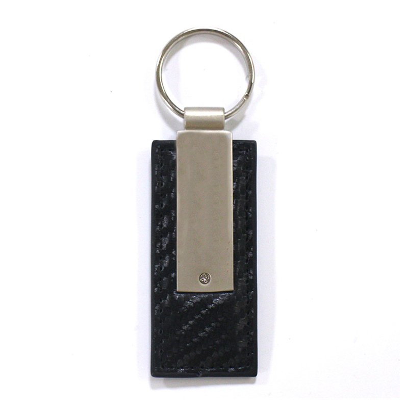 Custom Pu Key Chains Metal And Leather Keychain For Car Keys