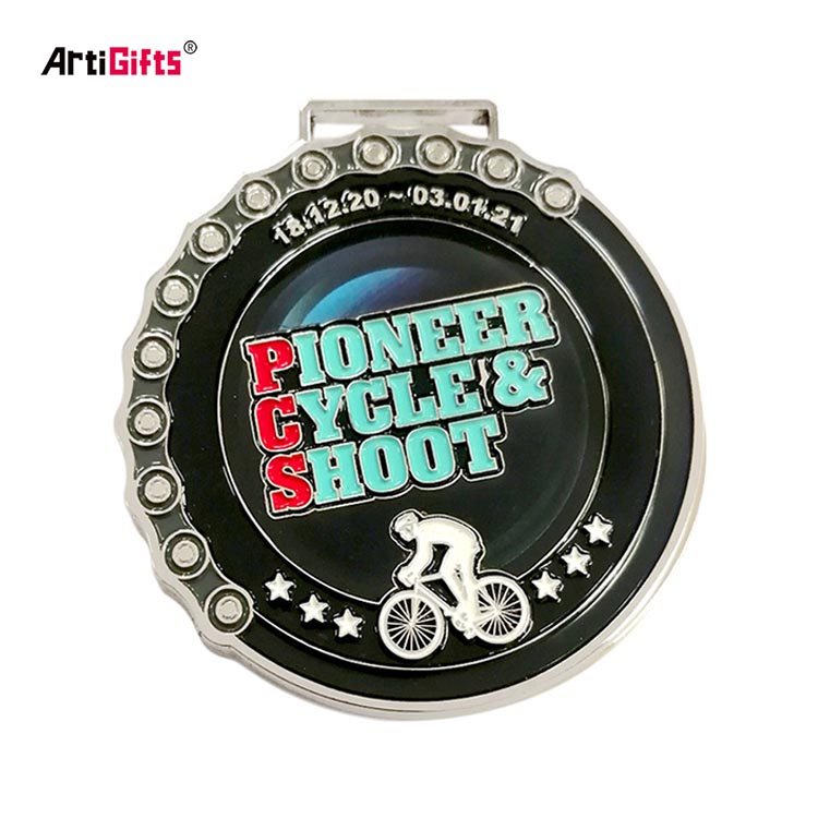 Plain Commemorative Medals Bicycle Mountain Bike Medals Custom